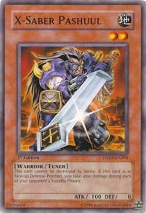 X-Saber Pashuul (TSHD-EN094) - The Shining Darkness 1st Edition The Shining Darkness Yugioh Single  Squirtle Squad Card Shop.