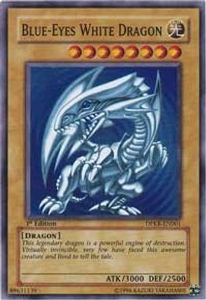 Blue-Eyes White Dragon (DPKB-EN001) - Duelist Pack: Kaiba Unlimited Duelist Pack: Kaiba Yugioh Single  Squirtle Squad Card Shop.