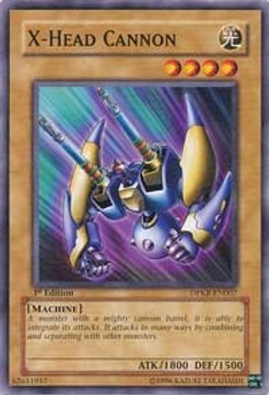 X-Head Cannon (DPKB-EN007) - Duelist Pack: Kaiba 1st Edition Duelist Pack: Kaiba Yugioh Single  Squirtle Squad Card Shop.