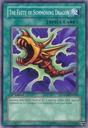 The Flute of Summoning Dragon (DPKB-EN030) - Duelist Pack: Kaiba Unlimited Duelist Pack: Kaiba Yugioh Single  Squirtle Squad Card Shop.
