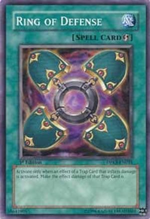 Ring of Defense (DPKB-EN034) - Duelist Pack: Kaiba Unlimited Duelist Pack: Kaiba Yugioh Single  Squirtle Squad Card Shop.