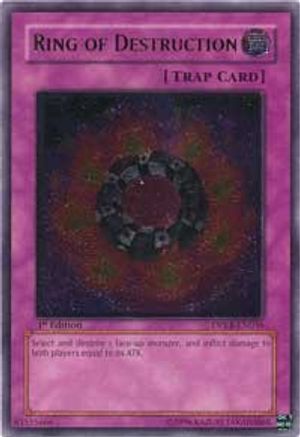 Ring of Destruction (UTR) (DPKB-EN036) - Duelist Pack: Kaiba 1st Edition Duelist Pack: Kaiba Yugioh Single  Squirtle Squad Card Shop.