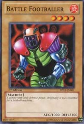 Battle Footballer (5DS3-EN001) - Starter Deck: Duelist Toolbox 1st Edition Starter Deck: Duelist Toolbox Yugioh Single  Squirtle Squad Card Shop.