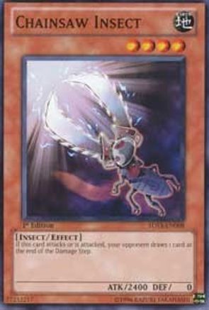 Chainsaw Insect (5DS3-EN008) - Starter Deck: Duelist Toolbox 1st Edition Starter Deck: Duelist Toolbox Yugioh Single  Squirtle Squad Card Shop.