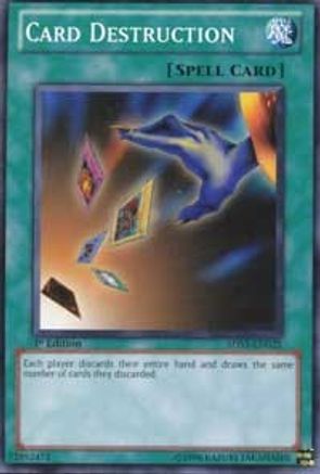 Card Destruction (5DS3-EN021) - Starter Deck: Duelist Toolbox 1st Edition Starter Deck: Duelist Toolbox Yugioh Single  Squirtle Squad Card Shop.