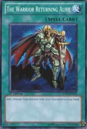 The Warrior Returning Alive (5DS3-EN023) - Starter Deck: Duelist Toolbox 1st Edition Starter Deck: Duelist Toolbox Yugioh Single  Squirtle Squad Card Shop.