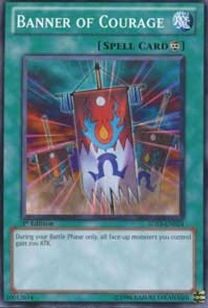 Banner of Courage (5DS3-EN024) - Starter Deck: Duelist Toolbox 1st Edition Starter Deck: Duelist Toolbox Yugioh Single  Squirtle Squad Card Shop.