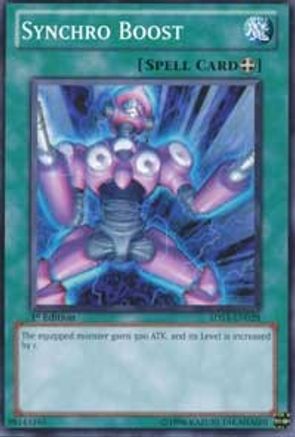 Synchro Boost (5DS3-EN028) - Starter Deck: Duelist Toolbox 1st Edition Starter Deck: Duelist Toolbox Yugioh Single  Squirtle Squad Card Shop.