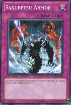 Sakuretsu Armor (5DS3-EN035) - Starter Deck: Duelist Toolbox 1st Edition Starter Deck: Duelist Toolbox Yugioh Single  Squirtle Squad Card Shop.