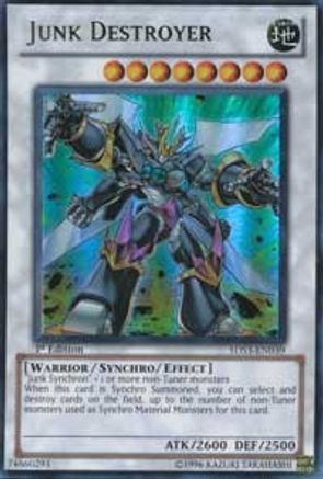 Junk Destroyer (5DS3-EN039) - Starter Deck: Duelist Toolbox 1st Edition Starter Deck: Duelist Toolbox Yugioh Single  Squirtle Squad Card Shop.