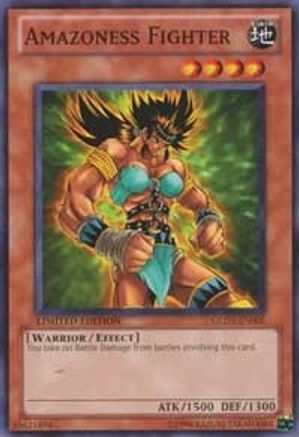 Amazoness Fighter (GLD3-EN005) - Gold Series 3 Limited Gold Series 3 Yugioh Single  Squirtle Squad Card Shop.