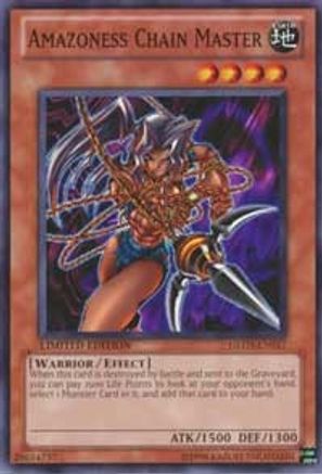 Amazoness Chain Master (GLD3-EN017) - Gold Series 3 Limited Gold Series 3 Yugioh Single  Squirtle Squad Card Shop.