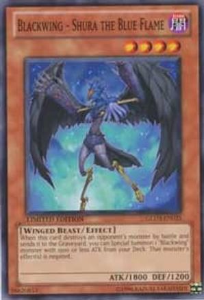 Blackwing - Shura the Blue Flame (GLD3-EN025) - Gold Series 3 Limited Gold Series 3 Yugioh Single  Squirtle Squad Card Shop.