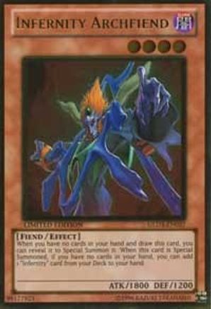 Infernity Archfiend (GLD3-EN027) - Gold Series 3 Limited Gold Series 3 Yugioh Single  Squirtle Squad Card Shop.