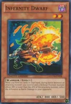 Infernity Dwarf (GLD3-EN028) - Gold Series 3 Limited Gold Series 3 Yugioh Single  Squirtle Squad Card Shop.