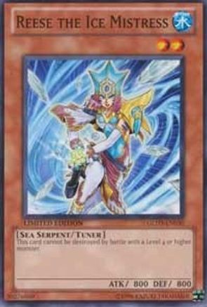 Reese the Ice Mistress (GLD3-EN030) - Gold Series 3 Limited Gold Series 3 Yugioh Single  Squirtle Squad Card Shop.