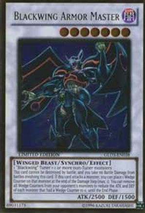 Blackwing Armor Master (GLD3-EN038) - Gold Series 3 Limited Gold Series 3 Yugioh Single  Squirtle Squad Card Shop.