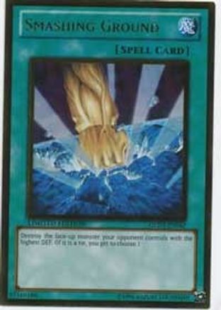 Smashing Ground (GLD3-EN042) - Gold Series 3 Limited Gold Series 3 Yugioh Single  Squirtle Squad Card Shop.