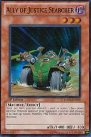 Ally of Justice Searcher (HA02-EN019) - Hidden Arsenal 2 Unlimited Hidden Arsenal 2 Yugioh Single  Squirtle Squad Card Shop.