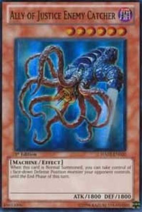 Ally of Justice Enemy Catcher (HA02-EN020) - Hidden Arsenal 2 1st Edition Hidden Arsenal 2 Yugioh Single  Squirtle Squad Card Shop.