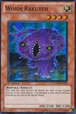 Worm Rakuyeh (HA02-EN055) - Hidden Arsenal 2 1st Edition Hidden Arsenal 2 Yugioh Single  Squirtle Squad Card Shop.