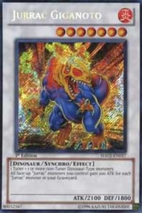 Jurrac Giganoto (HA02-EN057) - Hidden Arsenal 2 Unlimited Hidden Arsenal 2 Yugioh Single  Squirtle Squad Card Shop.
