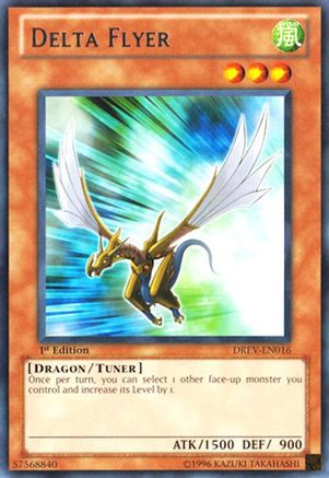 Delta Flyer (DREV-EN016) - Duelist Revolution 1st Edition Duelist Revolution Yugioh Single  Squirtle Squad Card Shop.