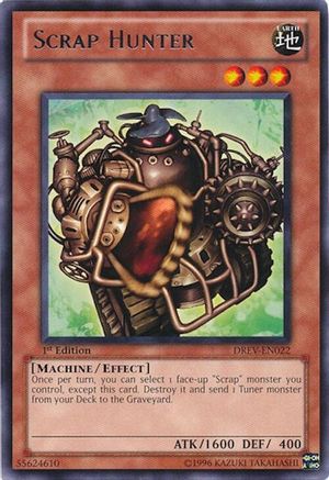 Scrap Hunter (DREV-EN022) - Duelist Revolution Unlimited Duelist Revolution Yugioh Single  Squirtle Squad Card Shop.