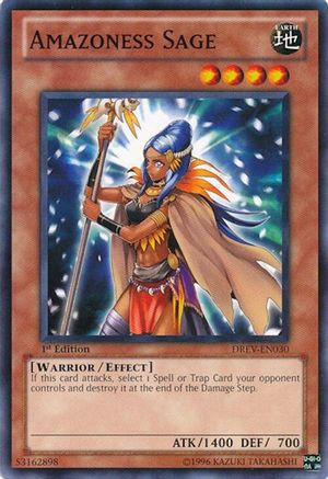 Amazoness Sage (DREV-EN030) - Duelist Revolution Unlimited Duelist Revolution Yugioh Single  Squirtle Squad Card Shop.
