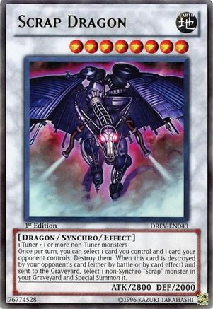 Scrap Dragon (DREV-EN043) - Duelist Revolution 1st Edition Duelist Revolution Yugioh Single  Squirtle Squad Card Shop.