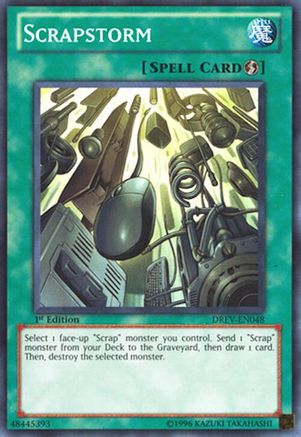 Scrapstorm (DREV-EN048) - Duelist Revolution Unlimited Duelist Revolution Yugioh Single  Squirtle Squad Card Shop.