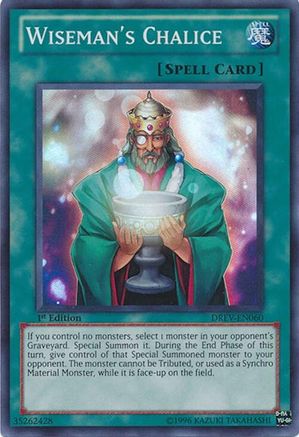Wiseman's Chalice (DREV-EN060) - Duelist Revolution 1st Edition Duelist Revolution Yugioh Single  Squirtle Squad Card Shop.