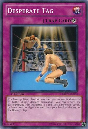 Desperate Tag (DREV-EN063) - Duelist Revolution 1st Edition Duelist Revolution Yugioh Single  Squirtle Squad Card Shop.