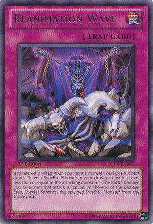 Reanimation Wave (DREV-EN067) - Duelist Revolution 1st Edition Duelist Revolution Yugioh Single  Squirtle Squad Card Shop.