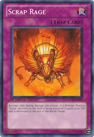 Scrap Rage (DREV-EN070) - Duelist Revolution 1st Edition Duelist Revolution Yugioh Single  Squirtle Squad Card Shop.