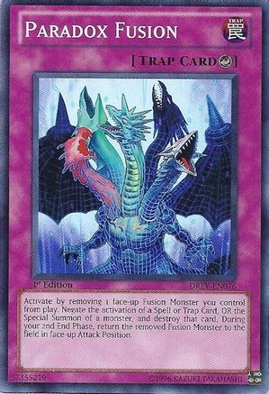 Paradox Fusion (DREV-EN076) - Duelist Revolution Unlimited Duelist Revolution Yugioh Single  Squirtle Squad Card Shop.