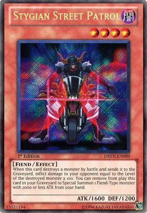 Stygian Street Patrol (DREV-EN099) - Duelist Revolution Unlimited Duelist Revolution Yugioh Single  Squirtle Squad Card Shop.