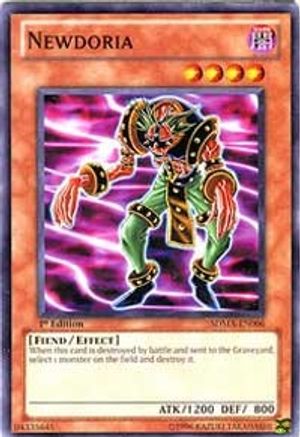 Newdoria (SDMA-EN006) - Structure Deck: Marik 1st Edition Structure Deck: Marik Yugioh Single  Squirtle Squad Card Shop.