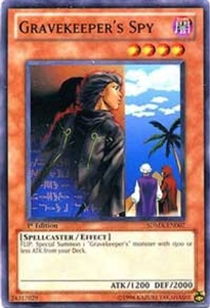 Gravekeeper's Spy (SDMA-EN007) - Structure Deck: Marik 1st Edition Structure Deck: Marik Yugioh Single  Squirtle Squad Card Shop.