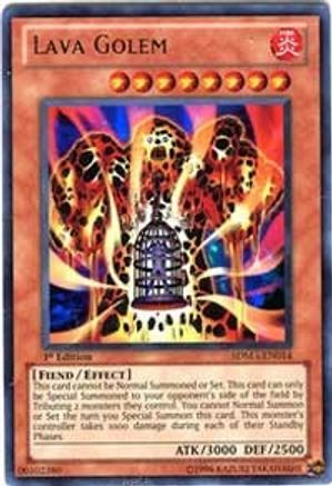 Lava Golem (SDMA-EN014) - Structure Deck: Marik 1st Edition Structure Deck: Marik Yugioh Single  Squirtle Squad Card Shop.