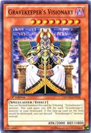 Gravekeeper's Visionary (SDMA-EN018) - Structure Deck: Marik 1st Edition Structure Deck: Marik Yugioh Single  Squirtle Squad Card Shop.
