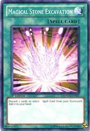Magical Stone Excavation (SDMA-EN027) - Structure Deck: Marik 1st Edition Structure Deck: Marik Yugioh Single  Squirtle Squad Card Shop.