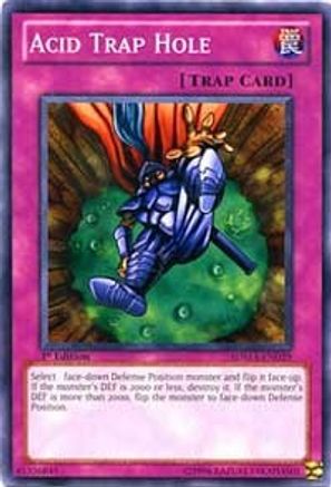 Acid Trap Hole (SDMA-EN029) - Structure Deck: Marik 1st Edition Structure Deck: Marik Yugioh Single  Squirtle Squad Card Shop.