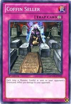 Coffin Seller (SDMA-EN032) - Structure Deck: Marik 1st Edition Structure Deck: Marik Yugioh Single  Squirtle Squad Card Shop.