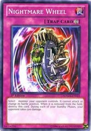 Nightmare Wheel (SDMA-EN033) - Structure Deck: Marik 1st Edition Structure Deck: Marik Yugioh Single  Squirtle Squad Card Shop.