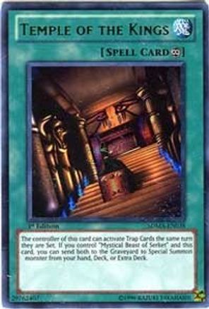 Temple of the Kings (SDMA-EN038) - Structure Deck: Marik Unlimited Structure Deck: Marik Yugioh Single  Squirtle Squad Card Shop.