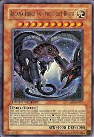 Arcana Force Ex - the Light Ruler (JUMP-EN027) - Shonen Jump Magazine Promos Limited Shonen Jump Magazine Promos Yugioh Single  Squirtle Squad Card Shop.