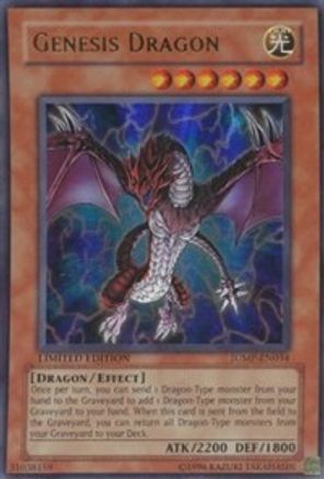 Genesis Dragon (JUMP-EN034) - Shonen Jump Magazine Promos Limited Shonen Jump Magazine Promos Yugioh Single  Squirtle Squad Card Shop.