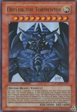 Obelisk the Tormentor (JUMP-EN037) - Shonen Jump Magazine Promos Limited Shonen Jump Magazine Promos Yugioh Single  Squirtle Squad Card Shop.