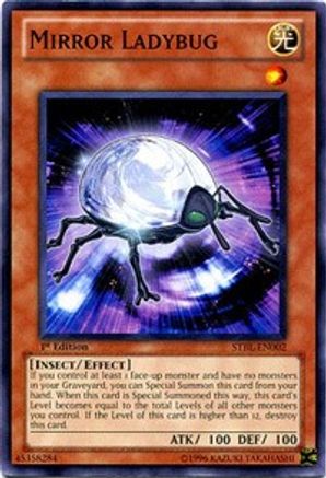 Mirror Ladybug (STBL-EN002) - Starstrike Blast Unlimited Starstrike Blast Yugioh Single  Squirtle Squad Card Shop.